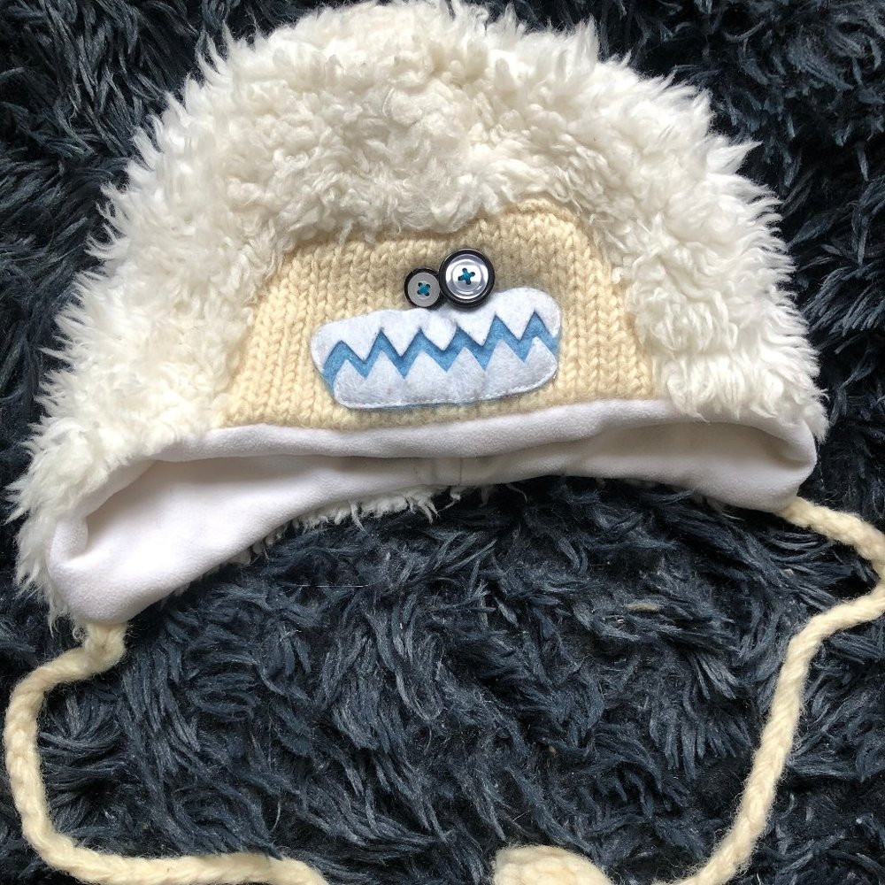 DeLux Yuki the Yeti Wool Pilot Child's Hat
